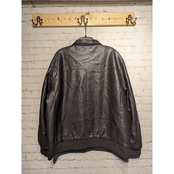 Calvin Klein vegan leather jacket size xl * - Picture 3 of 5